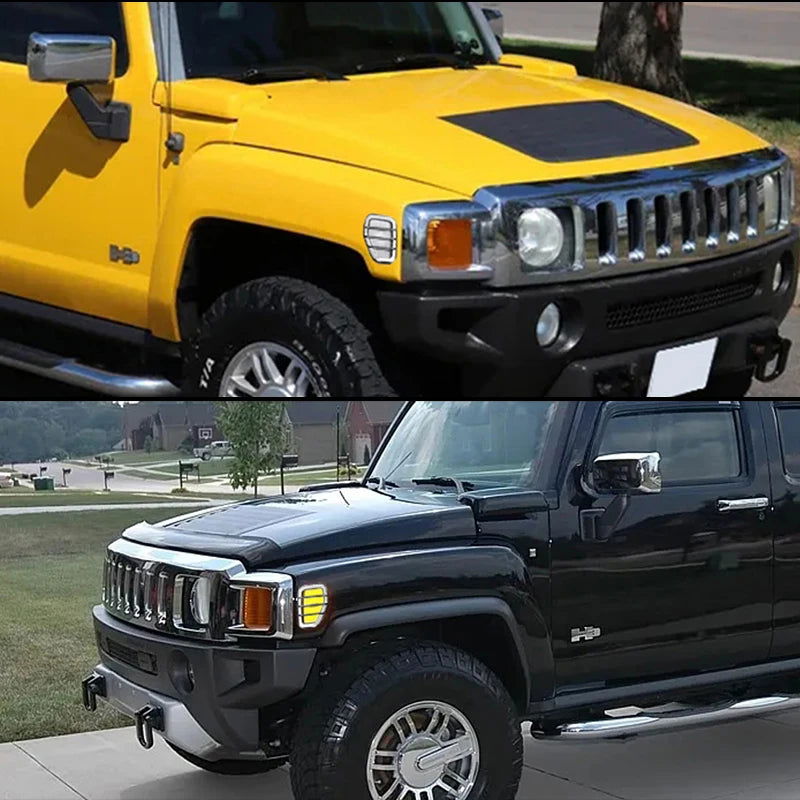 2pcs Side Marker Light Covers – Fits 2005-2010 Hummer H3 All Models - Making Camp - Outdoor Equipment