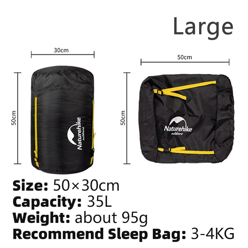 Compression Bag for Sleeping Bags – Splash-Proof Portable Storage Sack for Camping and Travel - Making Camp - Outdoor Equipment