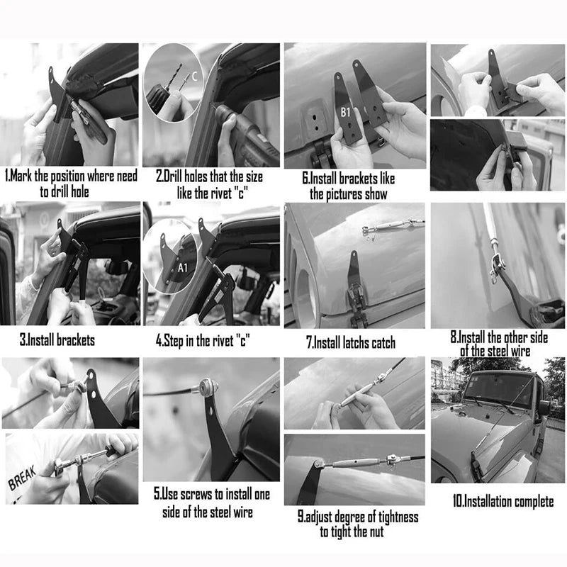 Limb Riser Kit for Jeep Wrangler TJ/JK (1997-2018) – 2 & 4-Door Models - Making Camp - Outdoor Equipment