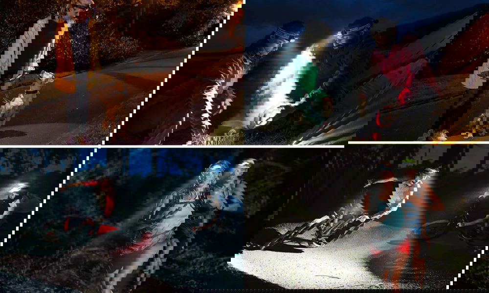 Ultra-Bright USB Rechargeable LED Headlamp – Waterproof IPX4 Headlight with White, Red, and Blue Light Modes - Making Camp - Outdoor Equipment