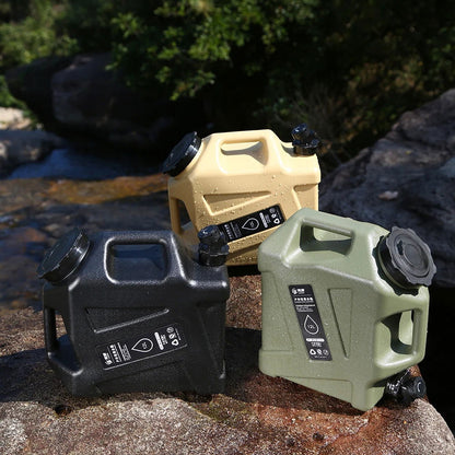 12L (3.17 Gallon) Portable Water Container with Faucet - Making Camp - Outdoor Equipment