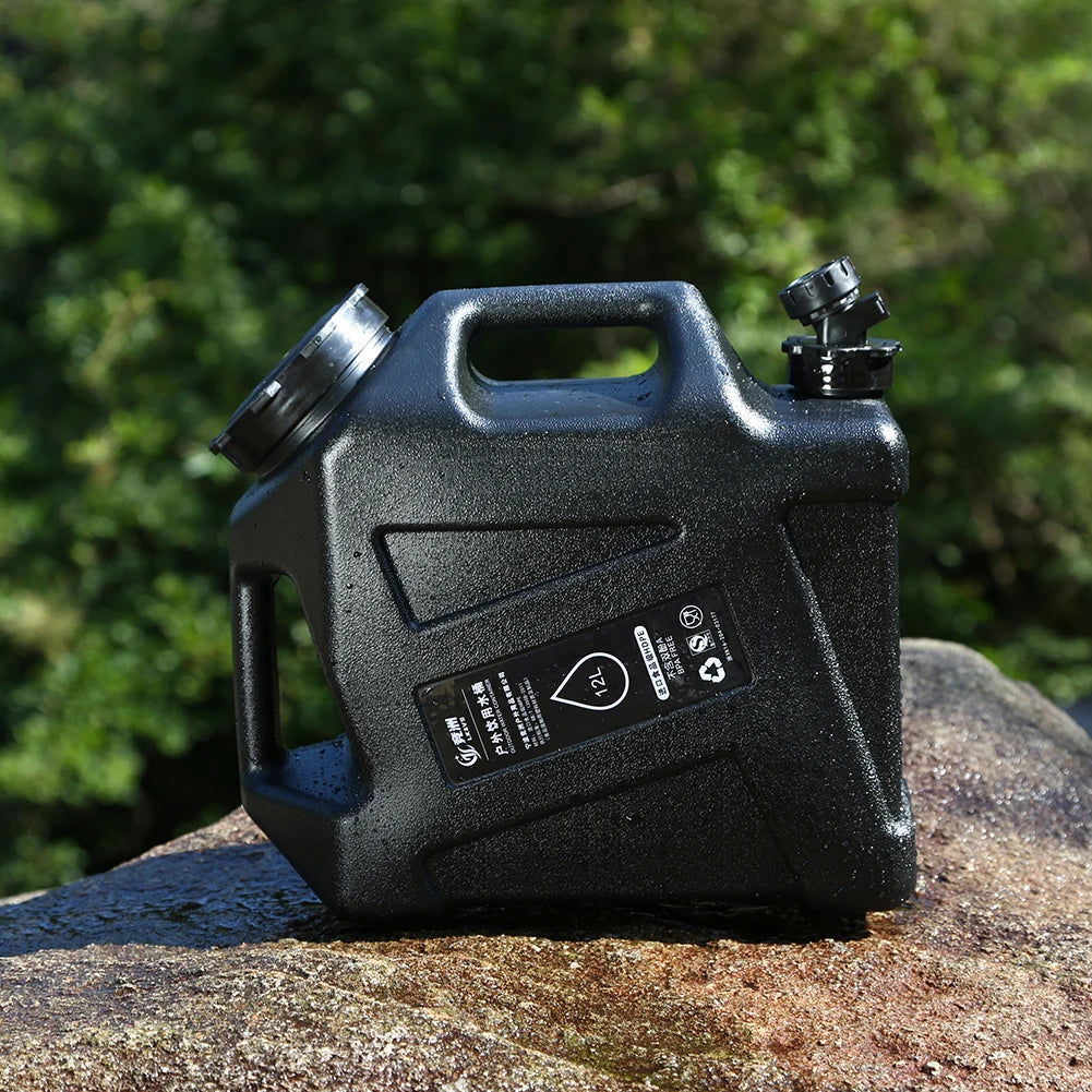 12L (3.17 Gallon) Portable Water Container with Faucet - Making Camp - Outdoor Equipment