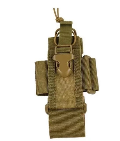 Adjustable Tactical Radio Holder – MOLLE Nylon Walkie Talkie Holster - Making Camp - Outdoor Equipment