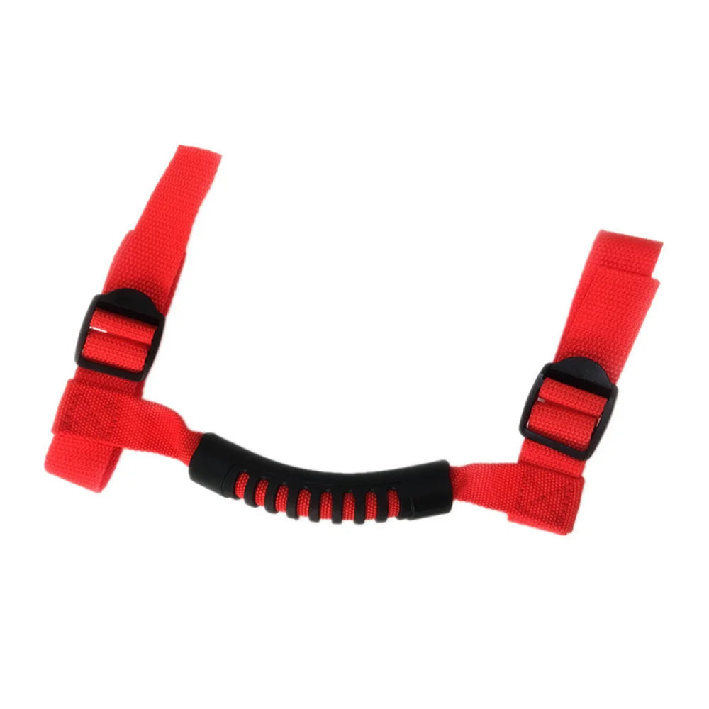 Armrest Grab Handles – Roll Bar Mount for Jeep Wrangler CJ, TJ, JK, JL (Sports, Sahara, Rubicon) - Making Camp - Outdoor Equipment