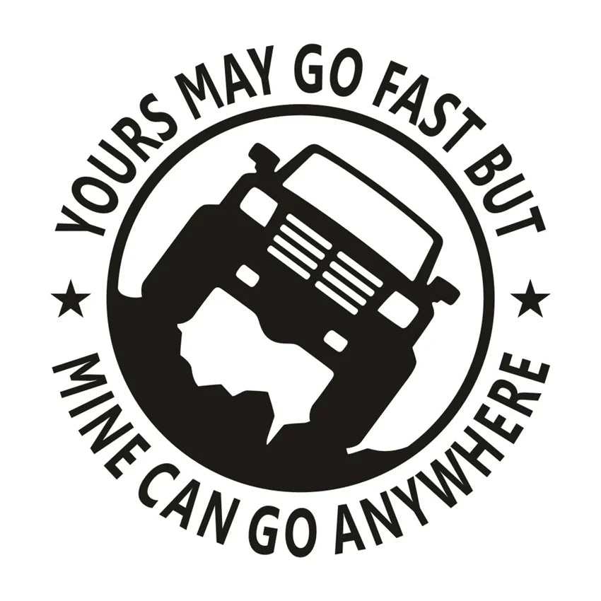 Funny Trunk SUV Pickup 4X4 OFF ROAD 4WD Car Sticker Automobiles Exterior Accessories Vinyl Decal for Jeep Nissan Ford Toyota Vw - Making Camp - Outdoor Equipment