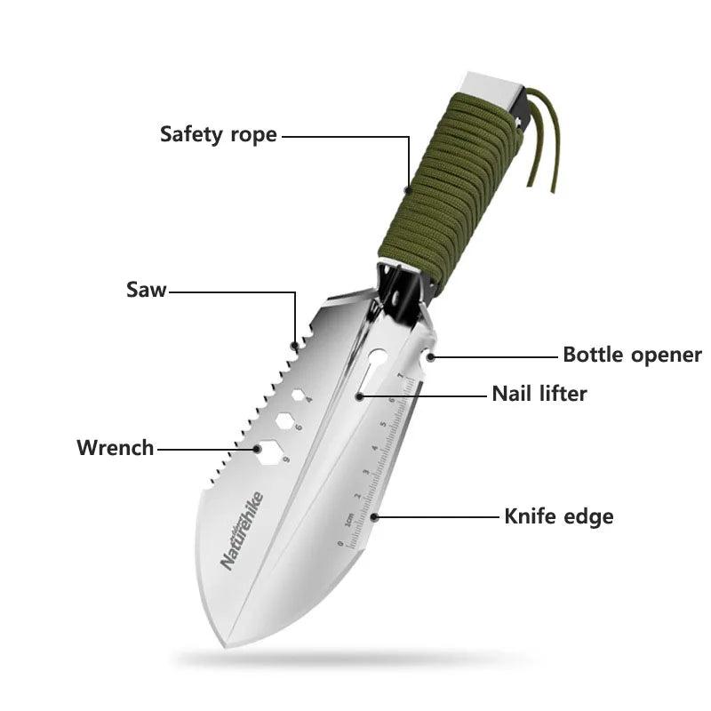 Multi-functional Camping Shovel – Tactical Survival Tool for Outdoor, Hiking, and Emergency Use - Making Camp - Outdoor Equipment