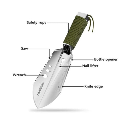 Multi-functional Camping Shovel – Tactical Survival Tool for Outdoor, Hiking, and Emergency Use - Making Camp - Outdoor Equipment