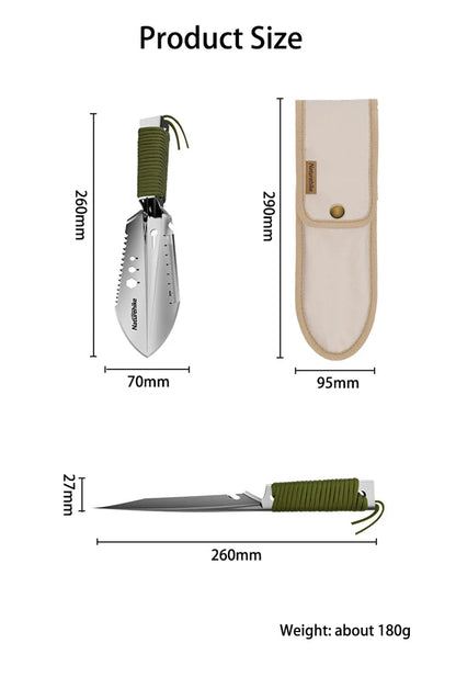 Multi-functional Camping Shovel – Tactical Survival Tool for Outdoor, Hiking, and Emergency Use - Making Camp - Outdoor Equipment