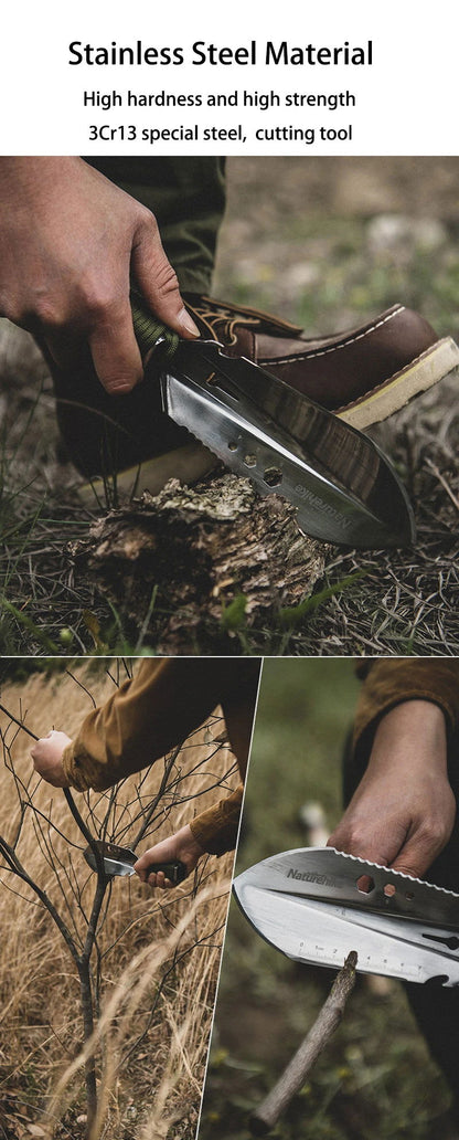 Multi-functional Camping Shovel – Tactical Survival Tool for Outdoor, Hiking, and Emergency Use - Making Camp - Outdoor Equipment