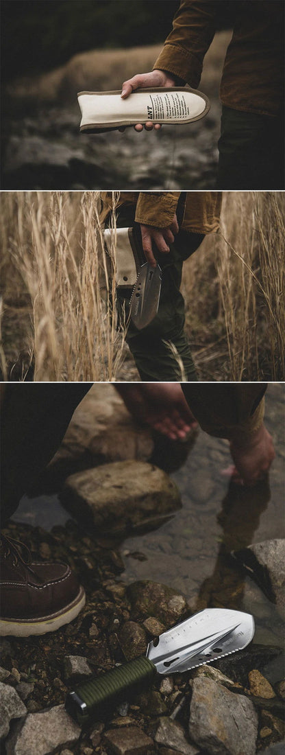 Multi-functional Camping Shovel – Tactical Survival Tool for Outdoor, Hiking, and Emergency Use - Making Camp - Outdoor Equipment