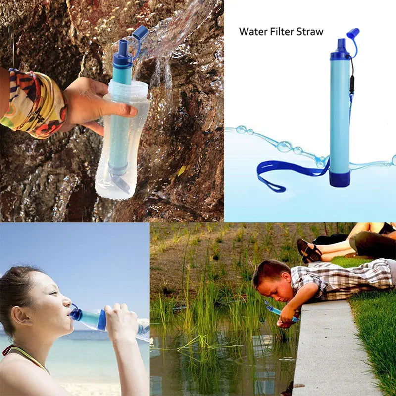 Portable Water Purifier – Emergency Filter for Camping, Hiking, Streams & Lakes - Making Camp - Outdoor Equipment