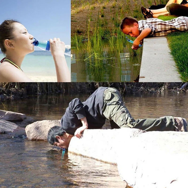 Portable Water Purifier – Emergency Filter for Camping, Hiking, Streams & Lakes - Making Camp - Outdoor Equipment