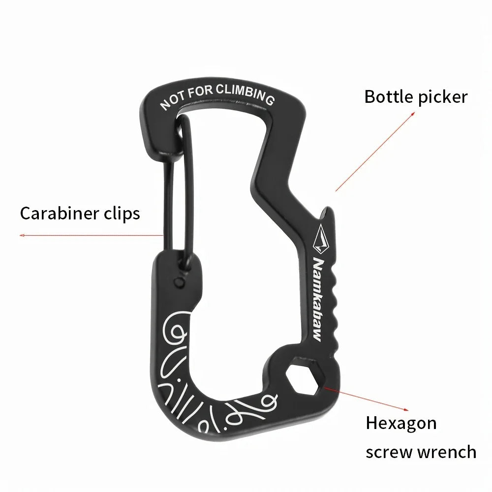 Aluminum D-Ring Gear Clip