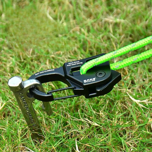 Self-Locking Tent Rope Tensioner