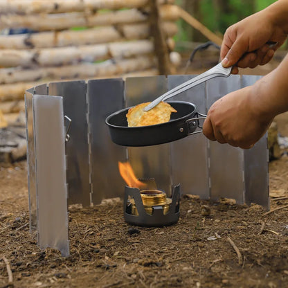 Folding Aluminum Camp Stove Windscreen