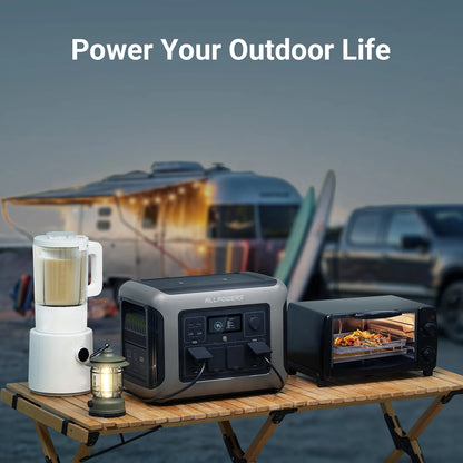 1800W Portable Power Station – 1152Wh LiFePO4 Battery with 1800W (3000W peak) AC Output