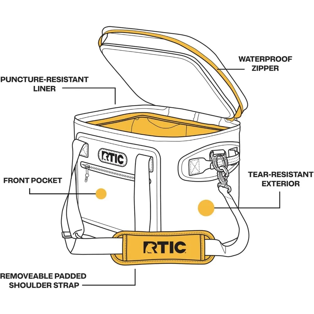 Portable Insulated Soft Cooler Bag – Ice Chest