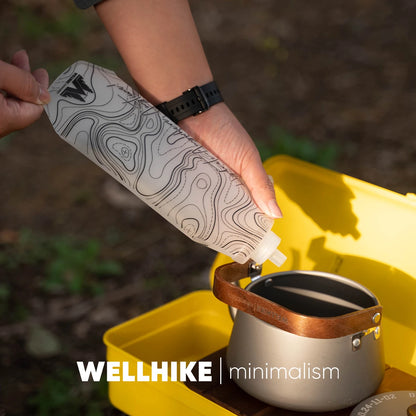 Collapsible Trail Water Bottle – 14–17 oz