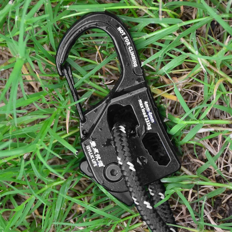 Self-Locking Tent Rope Tensioner