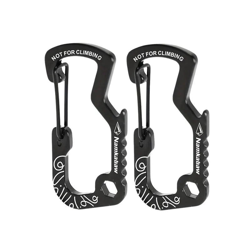 Aluminum D-Ring Gear Clip