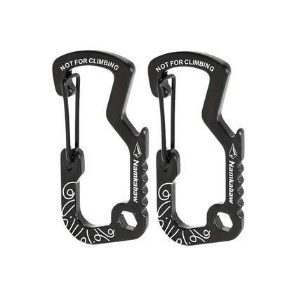 Aluminum D-Ring Gear Clip