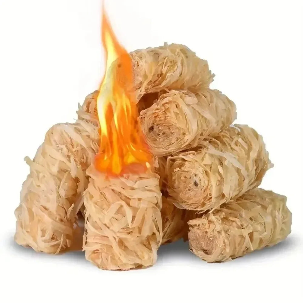Natural Wax Wood Fire Starters