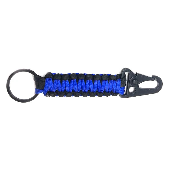 Paracord Keychain with Carabiner & Bottle Opener