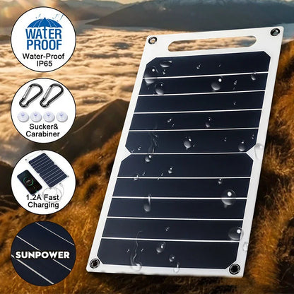 Portable USB Solar Charging Panel