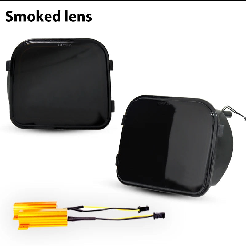 Sequential LED Turn Signal & DRL Lights – Amber/White for 2006-2010 Hummer H3/H3T - Making Camp - Outdoor Equipment