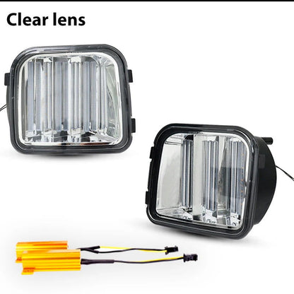 Sequential LED Turn Signal & DRL Lights – Amber/White for 2006-2010 Hummer H3/H3T - Making Camp - Outdoor Equipment