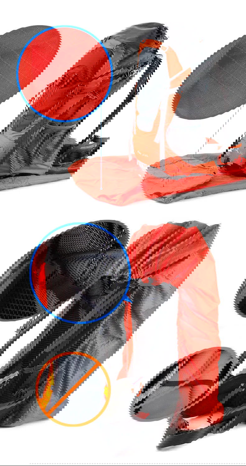 Waterproof Rain Cover for 20-75L Backpacks – Dust Cover for Camping, Hiking, Cycling, and Travel Bags - Making Camp - Outdoor Equipment